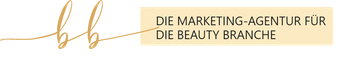 A logo for die marketing agentur fur die beauty branche