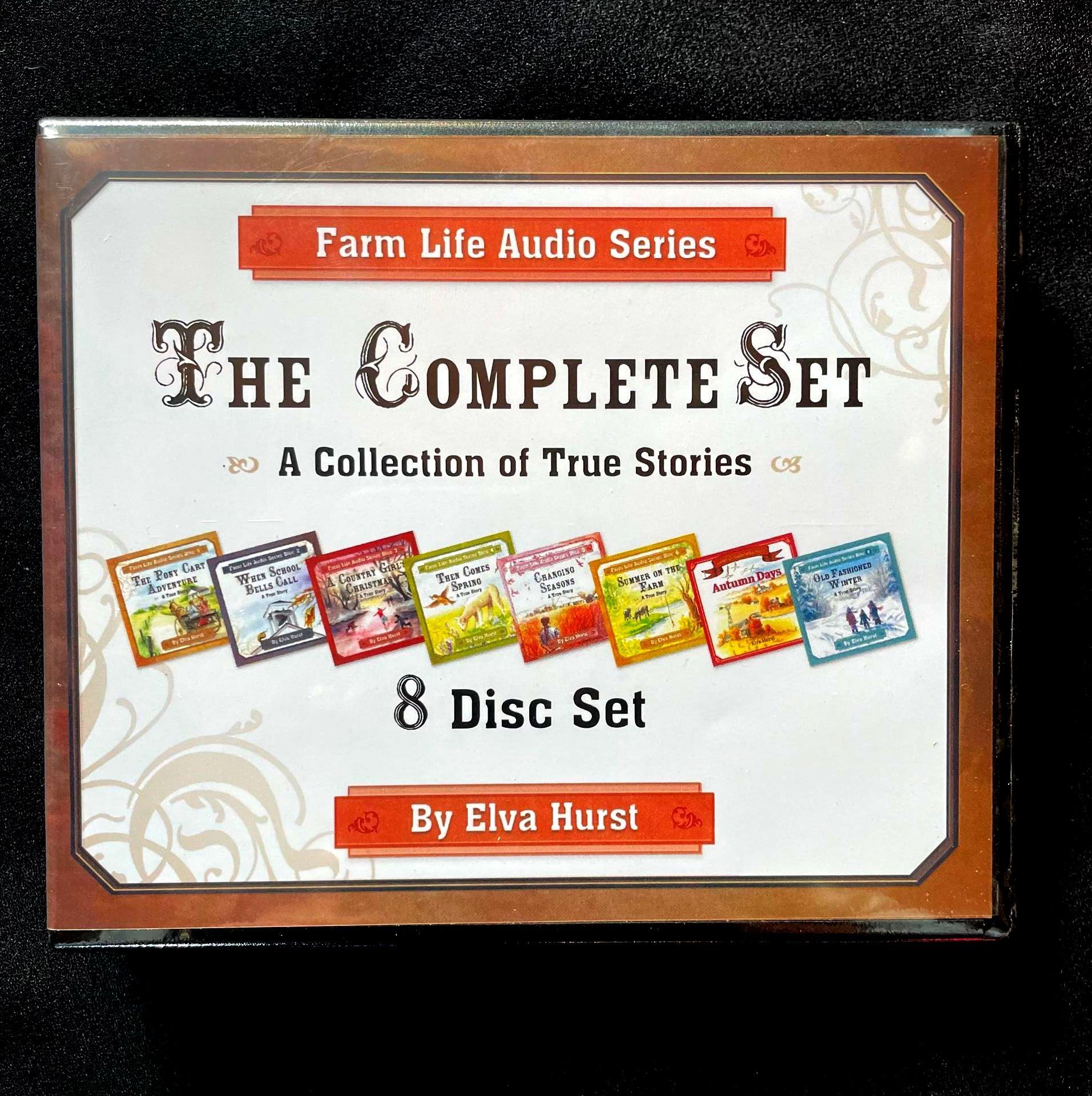 Farm life audio series the complete set 8 disc set by elva hurst