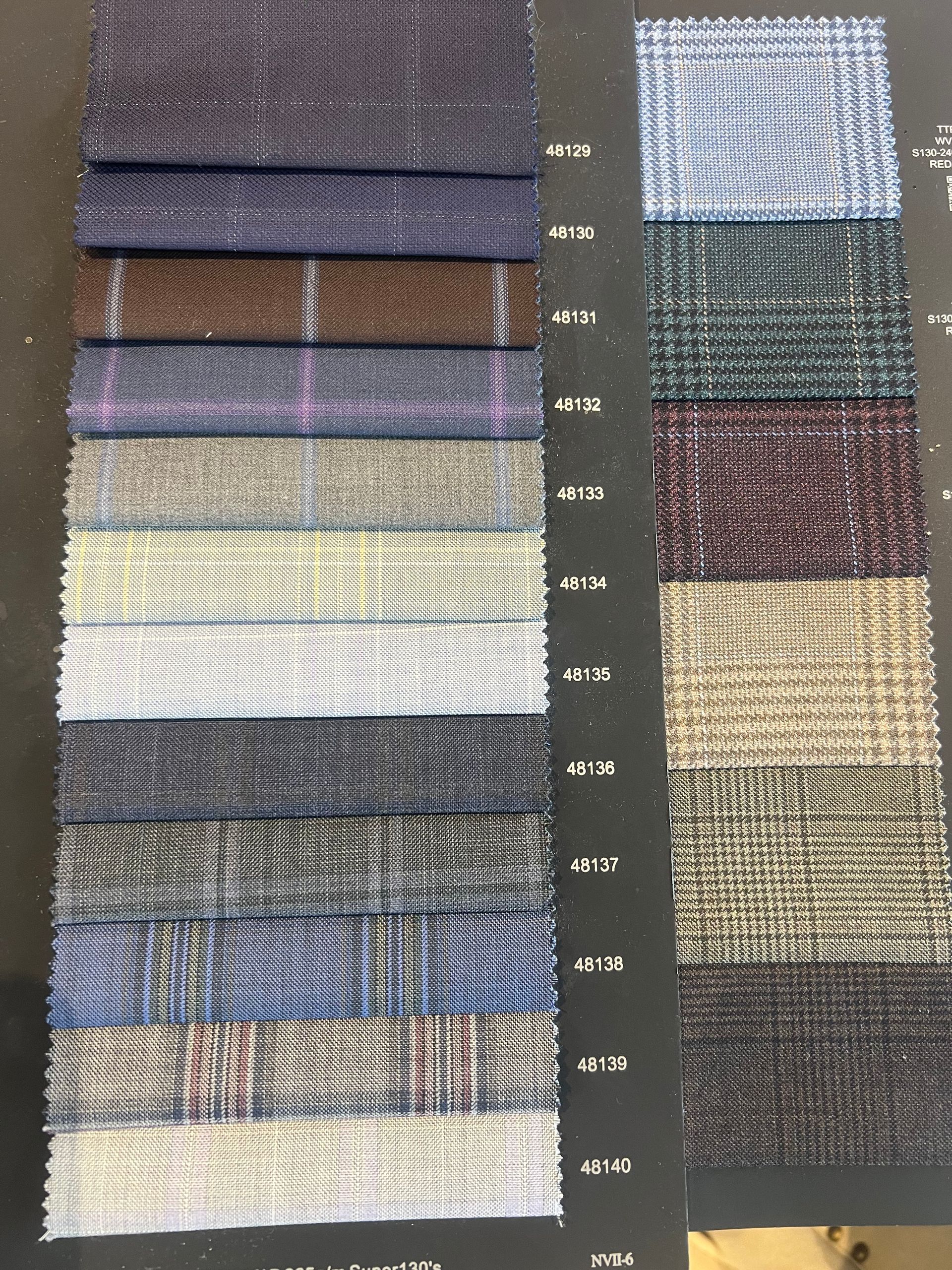 Italian Fabric Selection