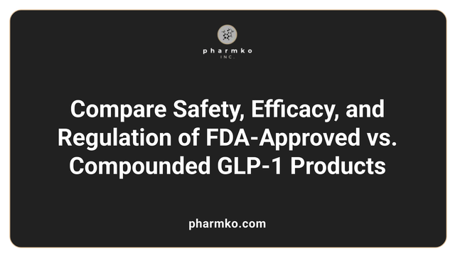 compounding glp-1 fda Safe use of compounded GLP products