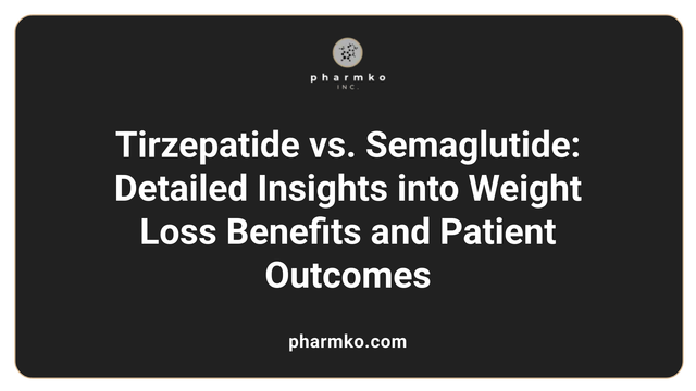 liraglutide vs tirzepatide weight loss Semaglutide vs. Tirzepatide for Weight Loss
