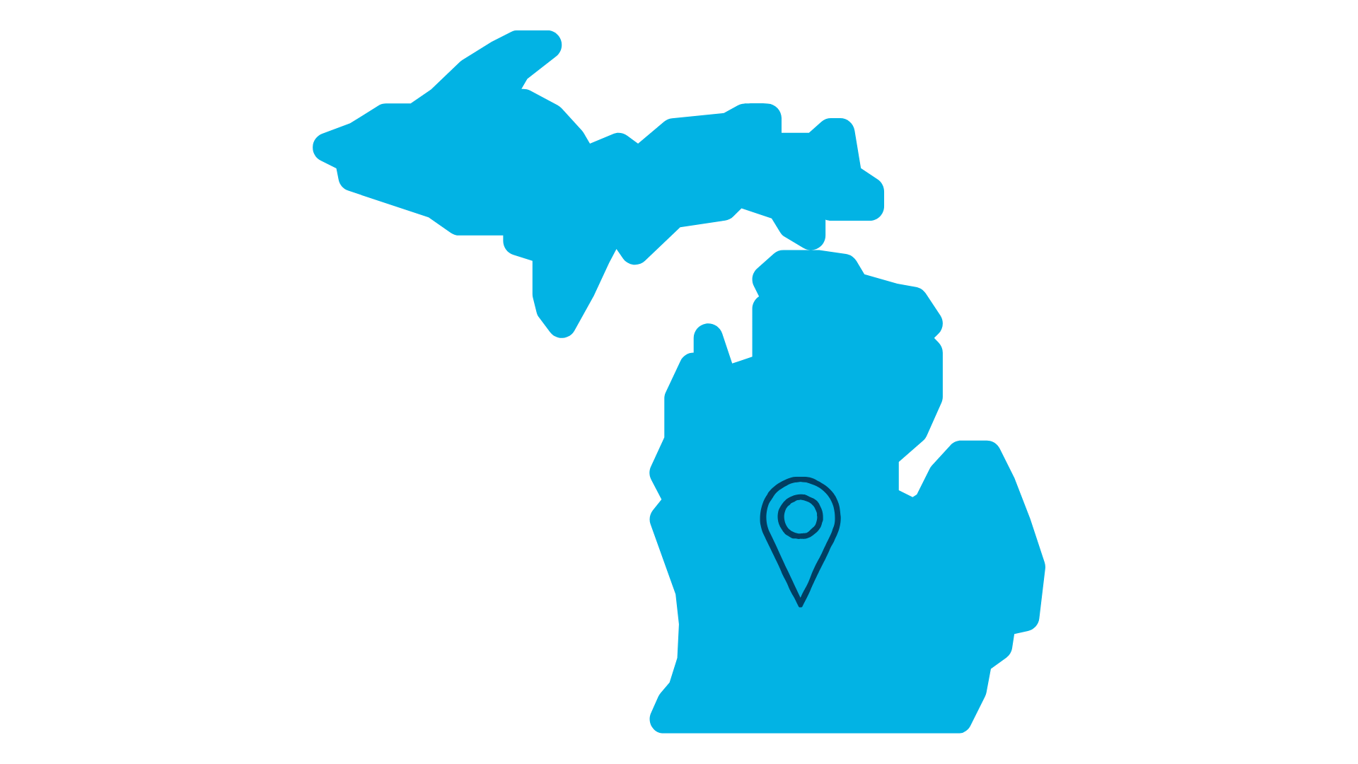 USA map with Pharmko states served. Serving 23+ states.