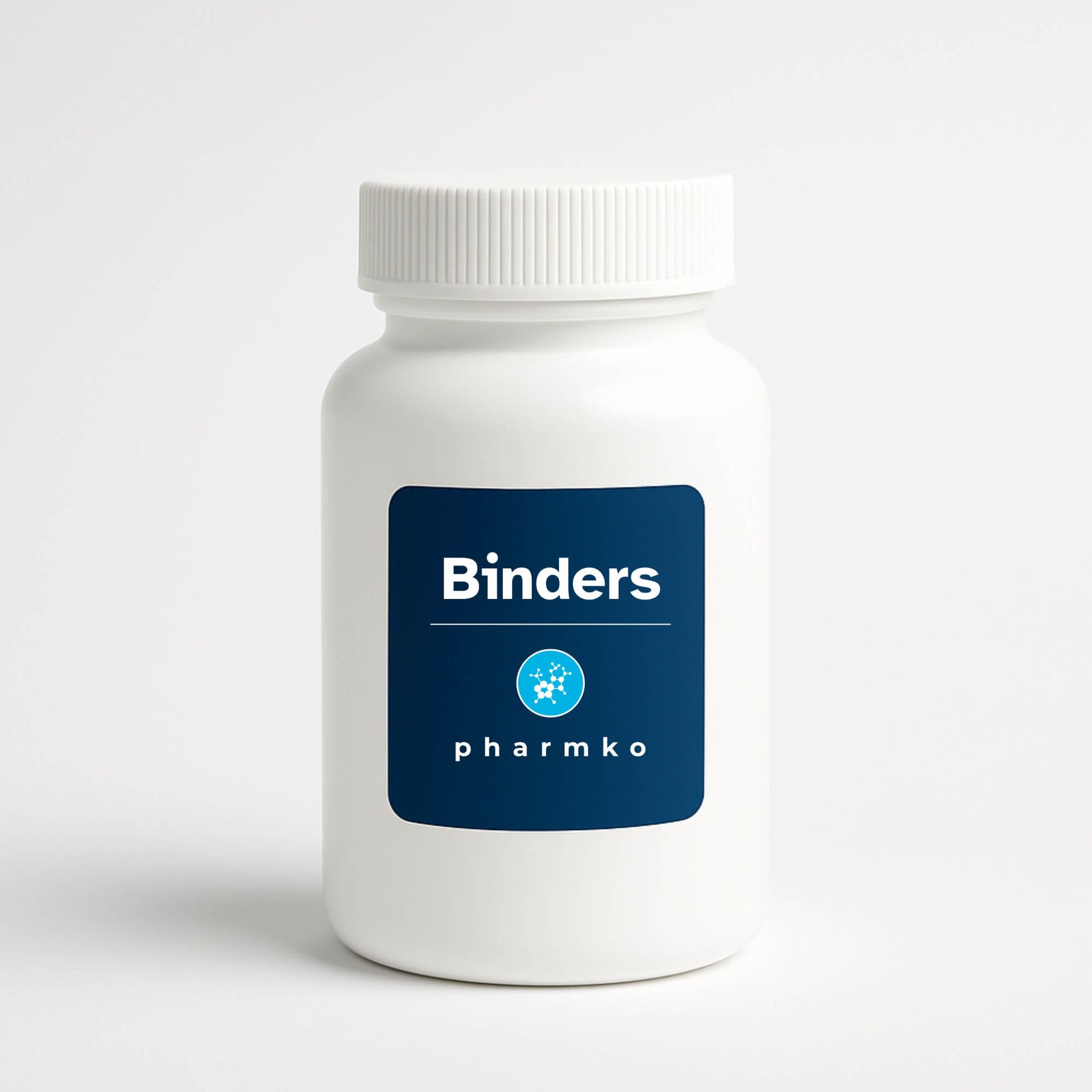 White medicine bottle with a Pharmko lable that says