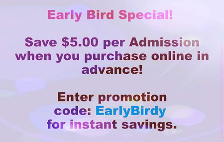 Early Bird Discount Code