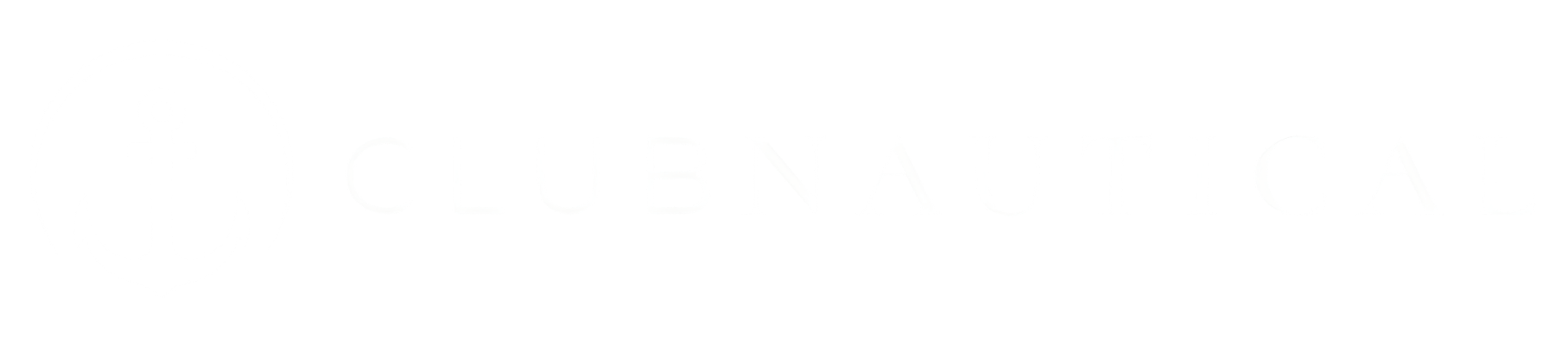 The stylized white logo of 