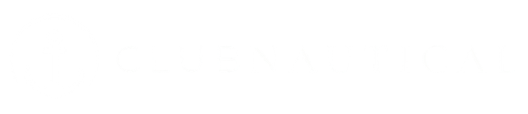 The stylized white logo of 