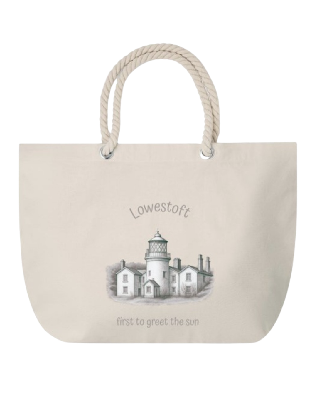 Beach bag Lowestoft - first to greet the sun