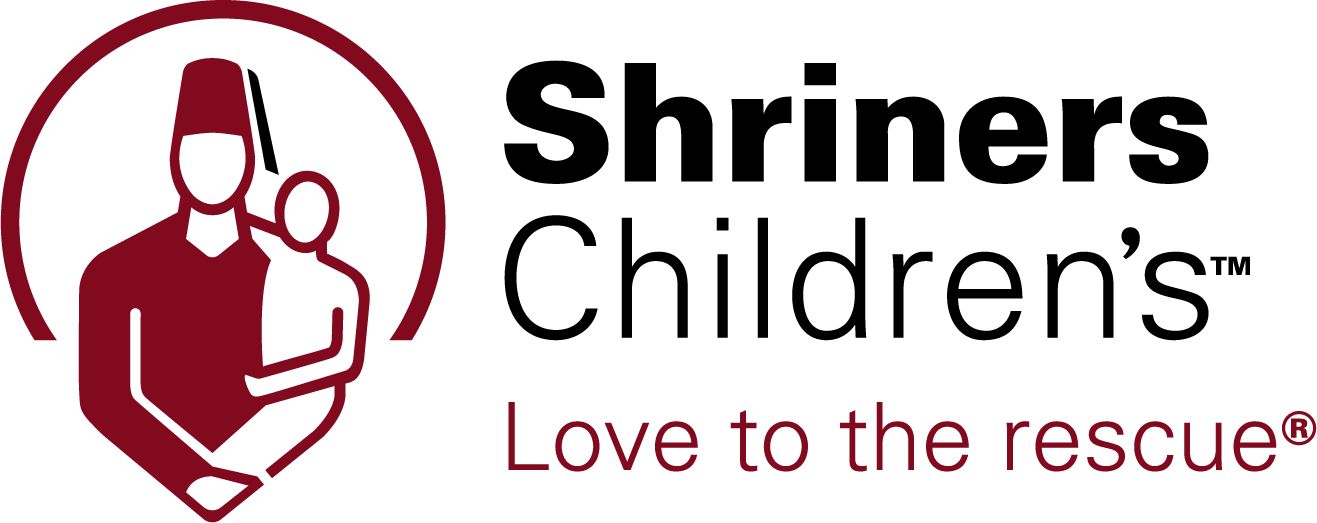 The logo for shriners children 's love to the rescue