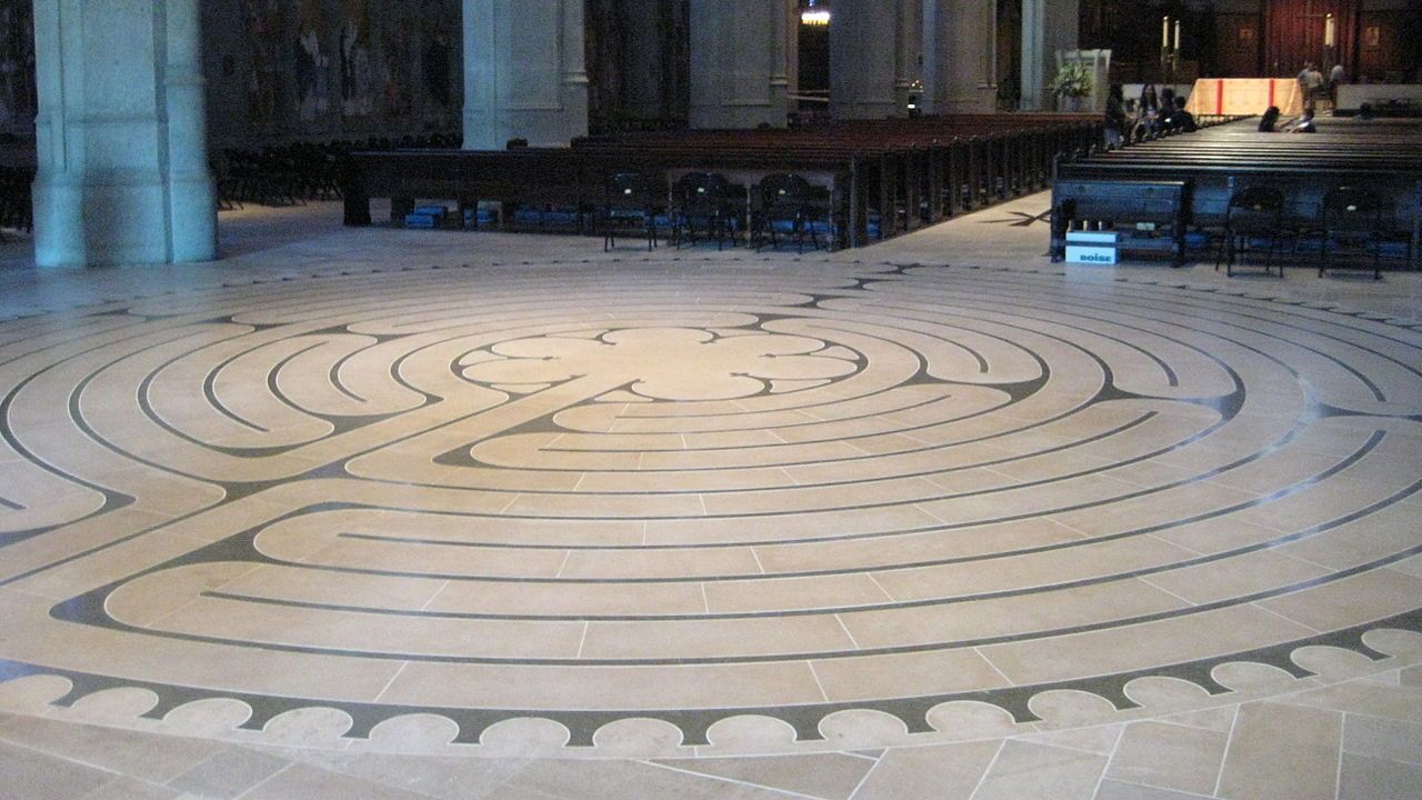 Labyrinth at Grace Cathedral