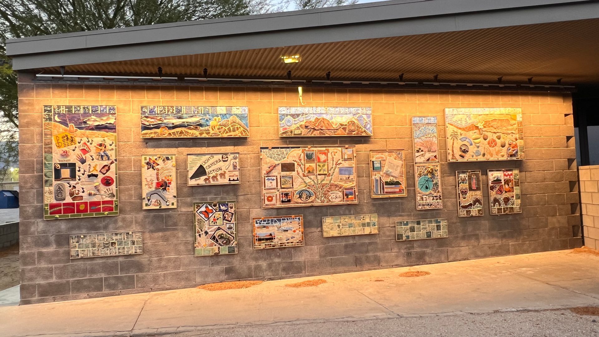 Borrego Art Institute Ceramic Art Mural