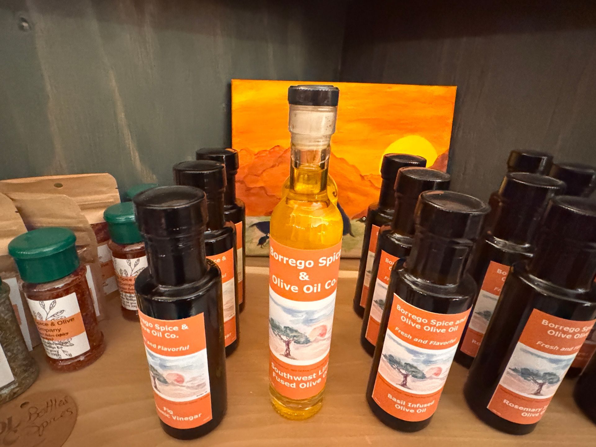 Borrego Spice & Olive Oil Company Products