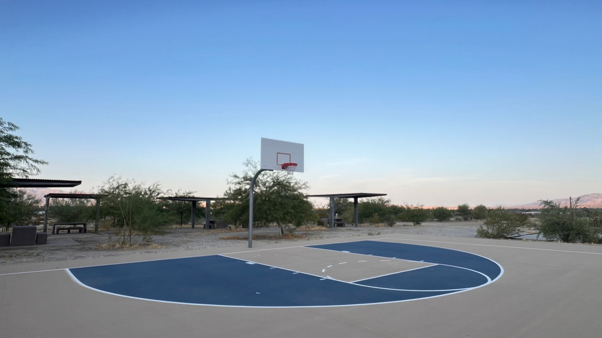 Borrego Springs County Park Basketball