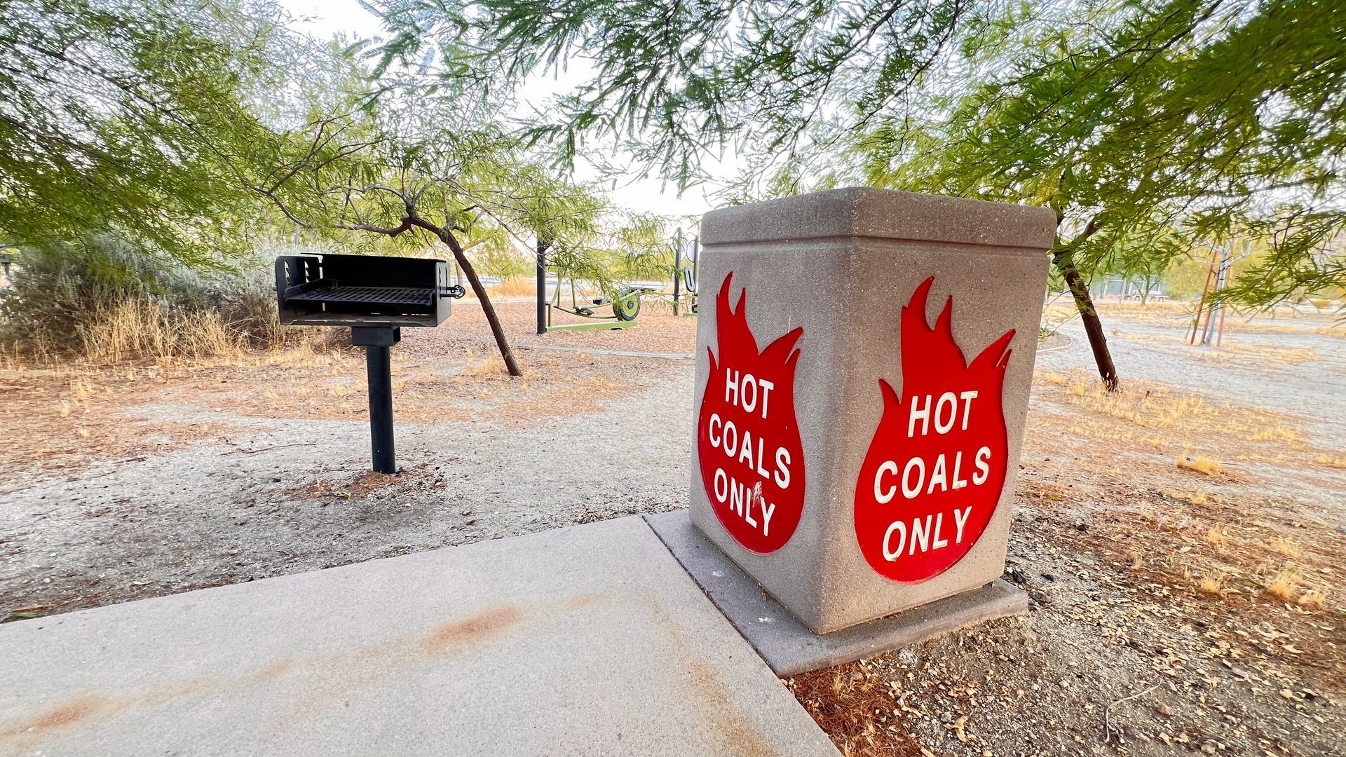 Borrego Springs County Park BBQ Area