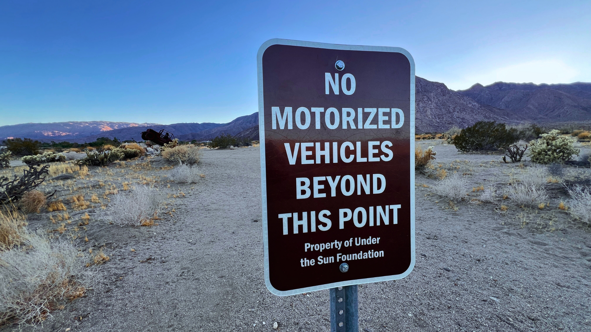 Borrego Springs Metal Sky Art Sign