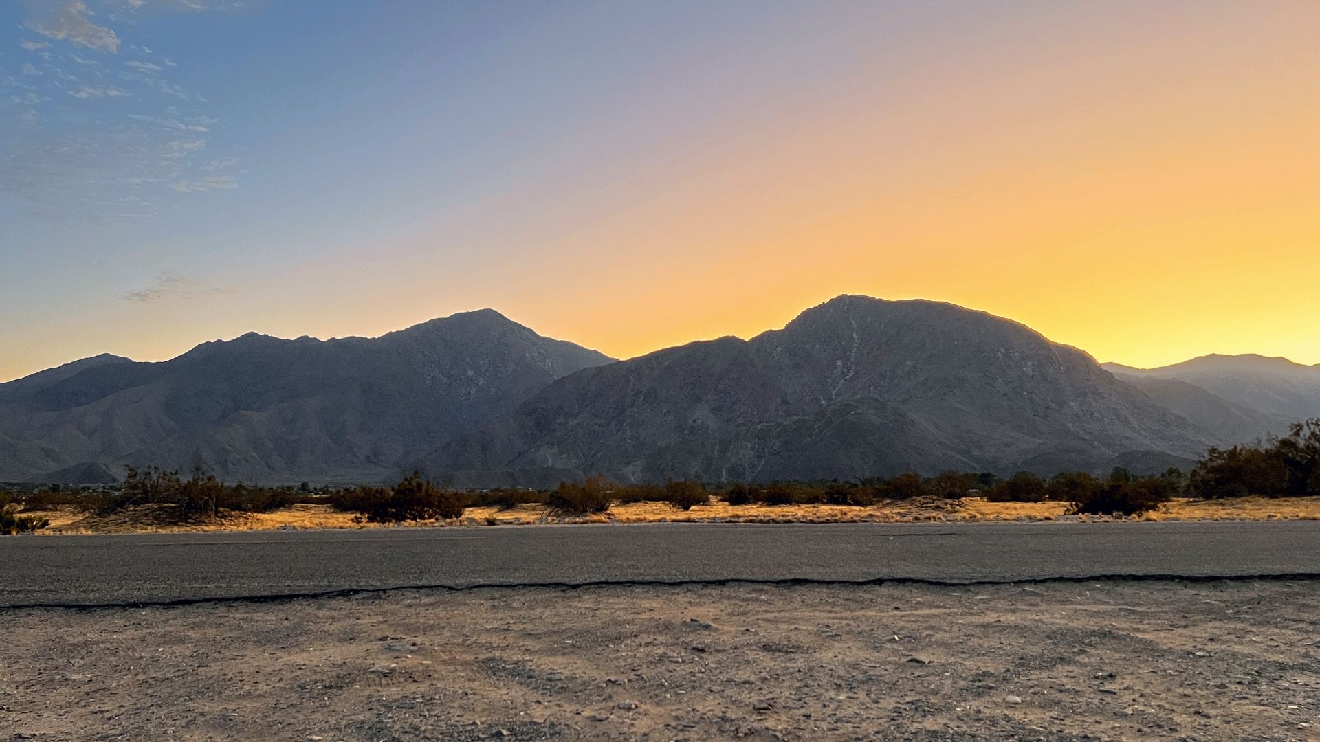 Sunset Behind Indianhead