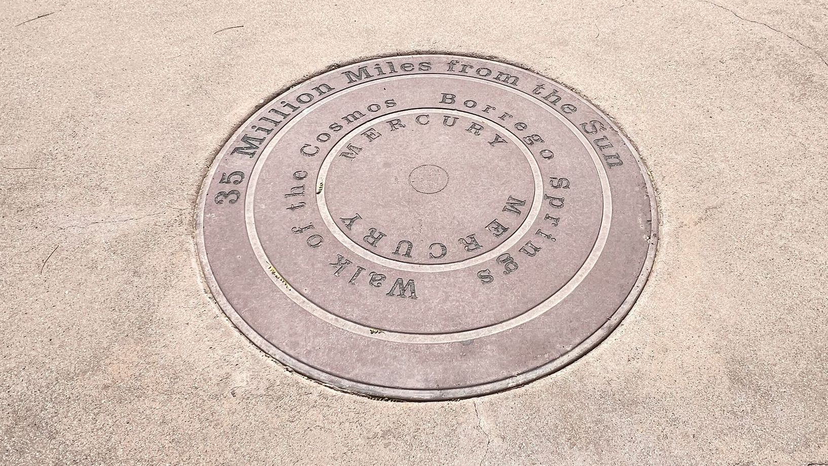 Walk of the Cosmos Borrego Springs