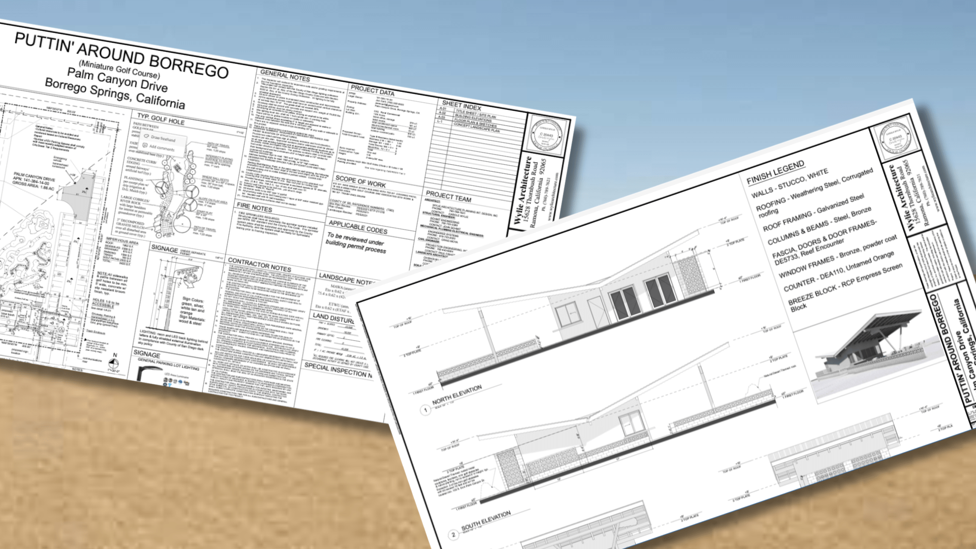 Borrego Mini Golf Plans