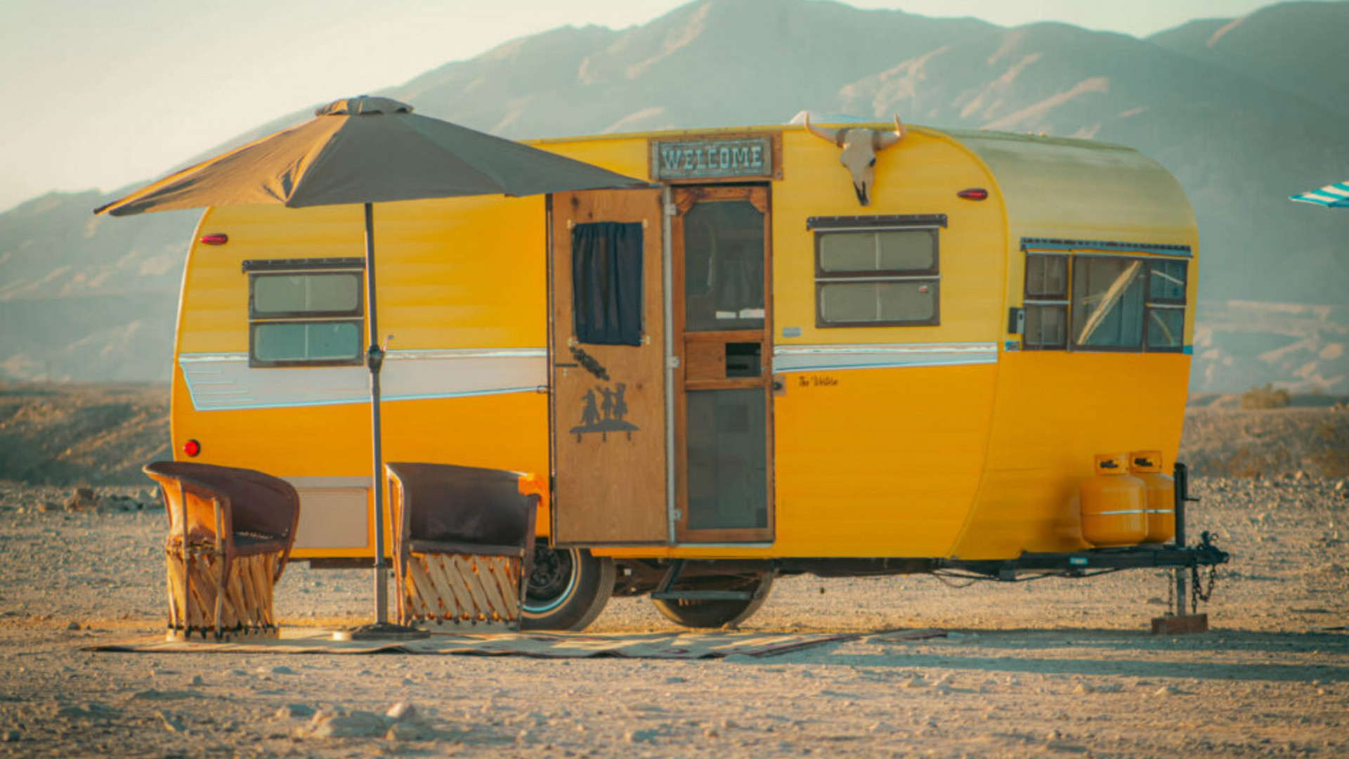 Bungalows of the Desert prides itself on rescuing neglected and abandoned vintage trailers. 