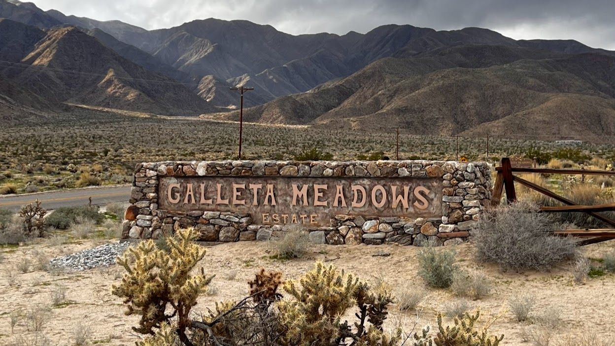 Metal Sky Art Sculptures in Borrego Springs