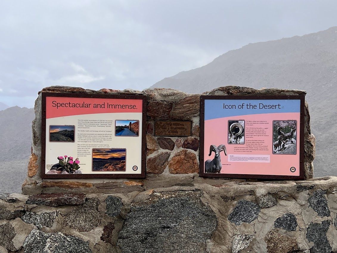 Montezuma Grade (The Glass Elevator) in Anza-Borrego