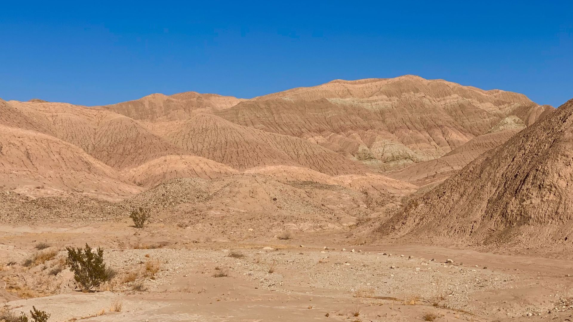 Rainbow Wash in Anza-Borrego State Park