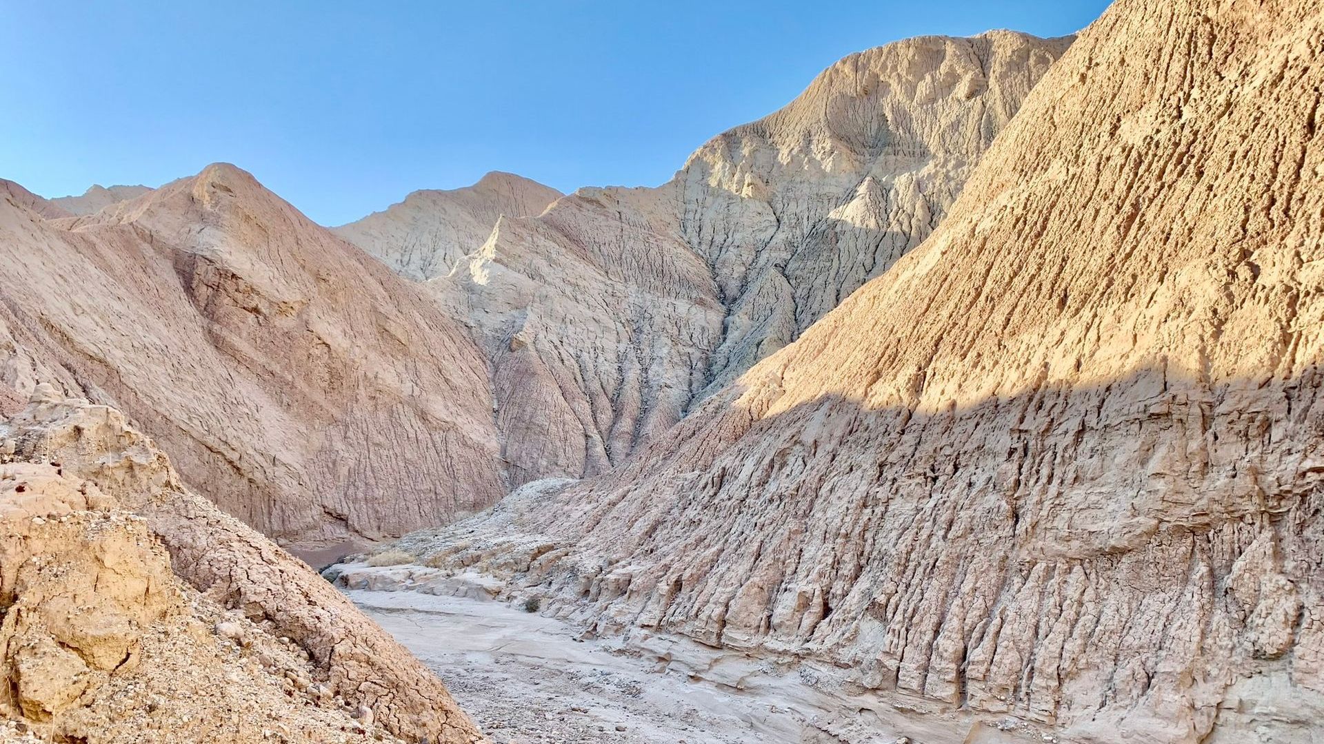 Rainbow Wash in Anza-Borrego State Park