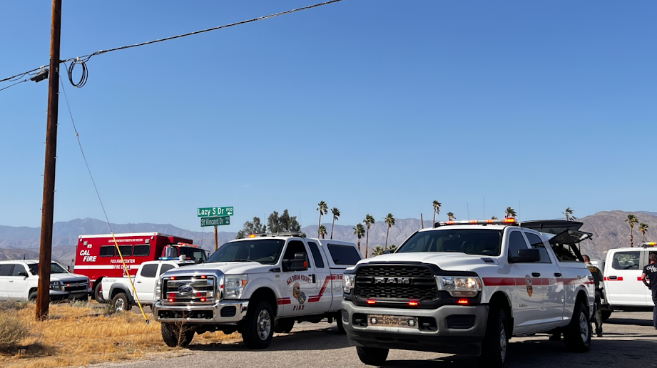 Fires Break Out in Borrego Springs