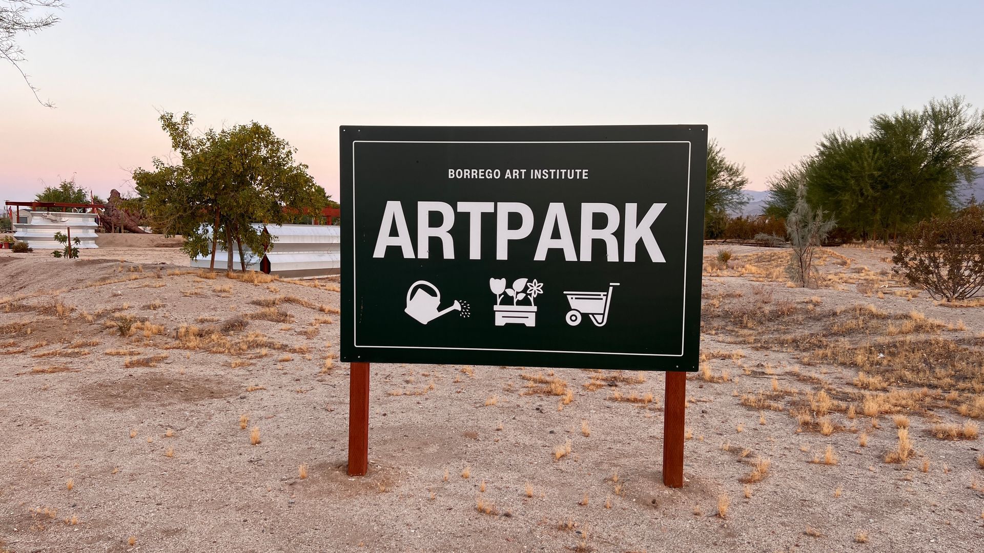 Borrego Art Institute ArtPark Garden