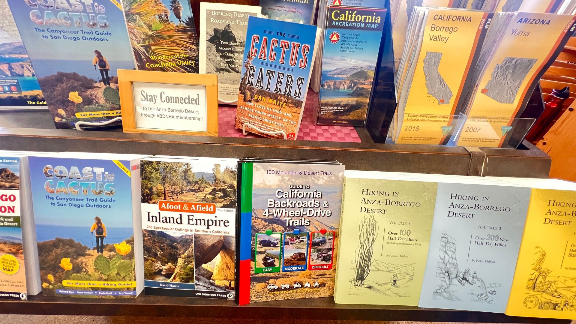 ABDNHA's Desert Nature Center, Gift Shop In Borrego Springs