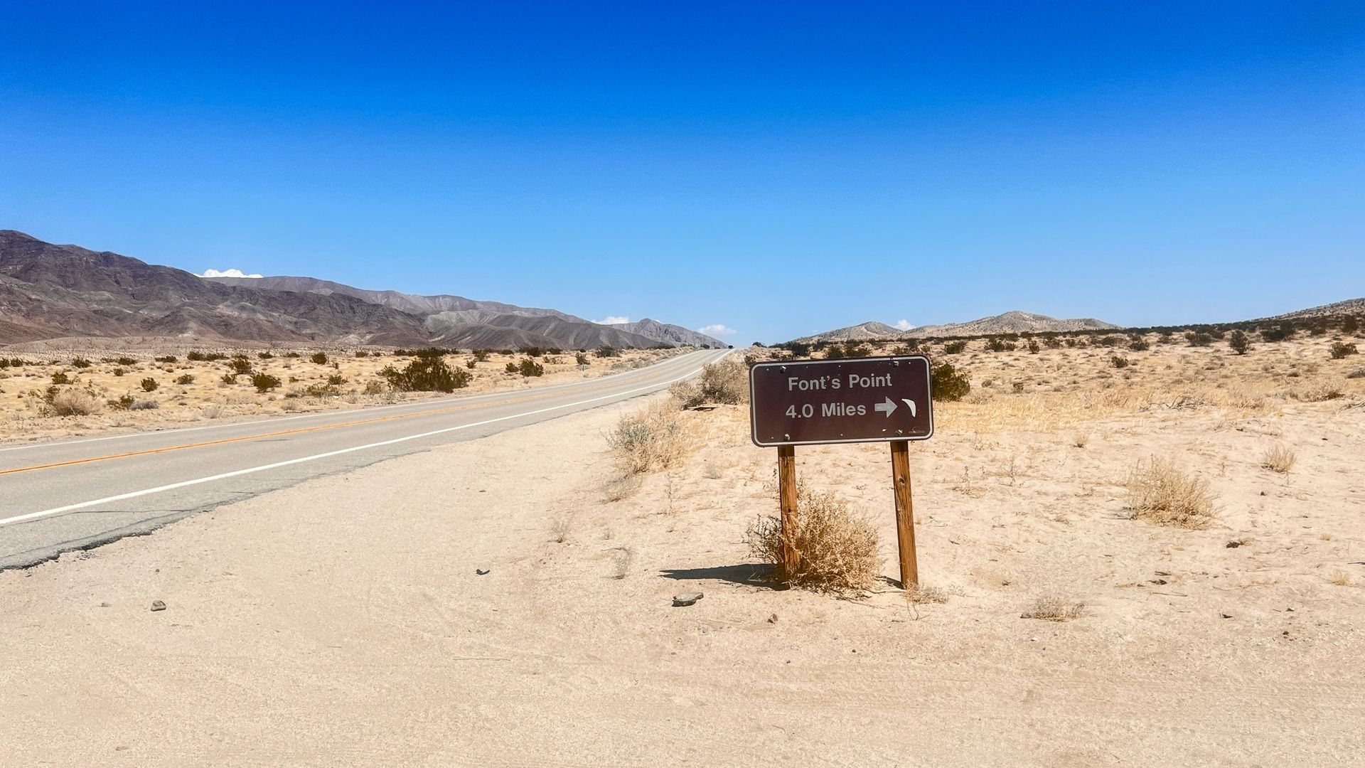 Exit Sign To Fonts Point