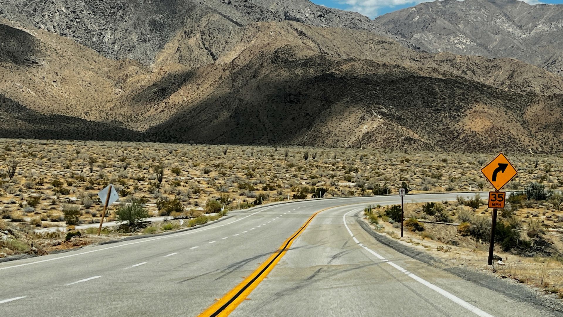 Montezuma Grade in Anza Borrego 