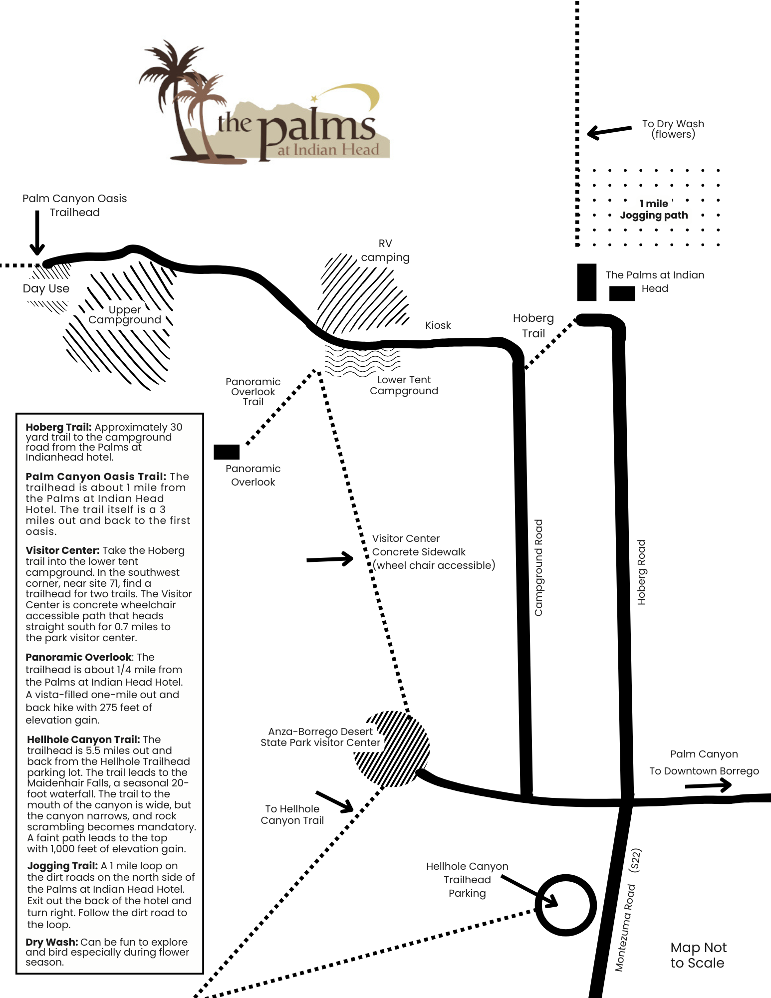 The Palms at Indian Head Property and Surrounding Area