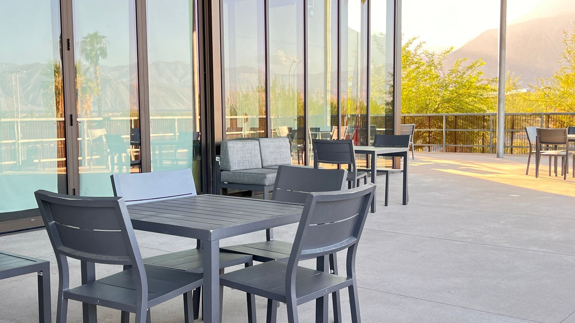 Borrego Springs Library Patio Space