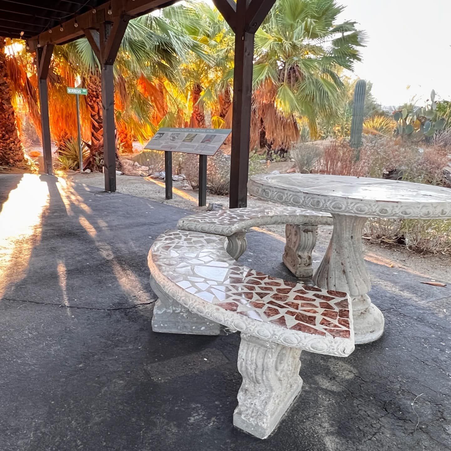 The ABDNHA Desert Garden in Borrego Springs