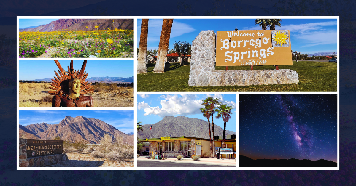 Plan your visit to Borrego Springs! 