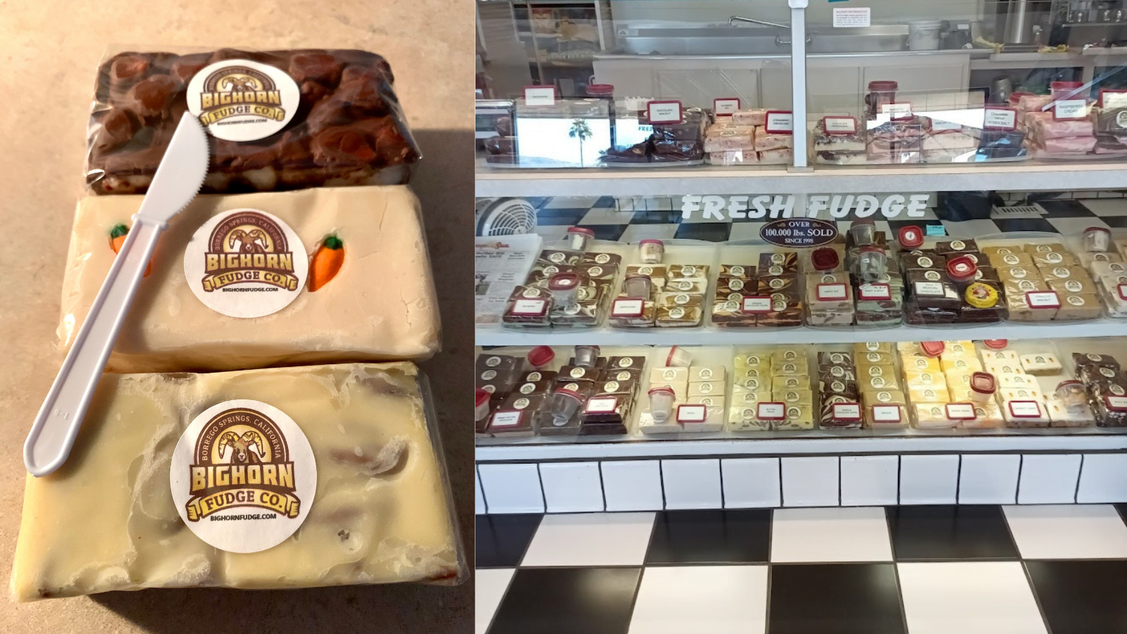 The Bighorn Fudge Company is a must-visit for anyone with a sweet tooth, with its delicious candied nuts, cookies, and fudge! If you get into town early enough grab a coffee!