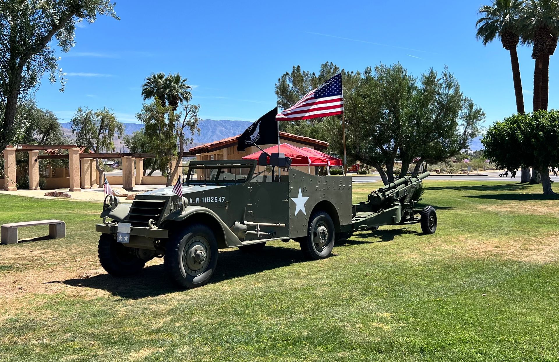 Borrego Springs' WWII Scout Car