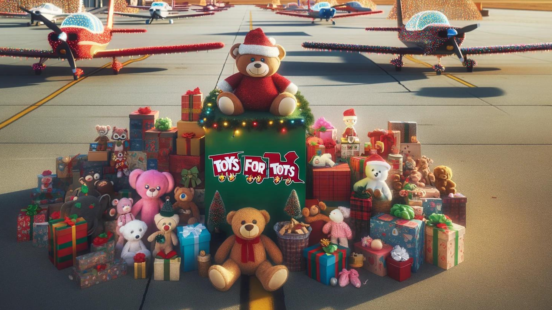 Borrego Springs Community Announcement: Toys for Tots Drive! 🎁🌟