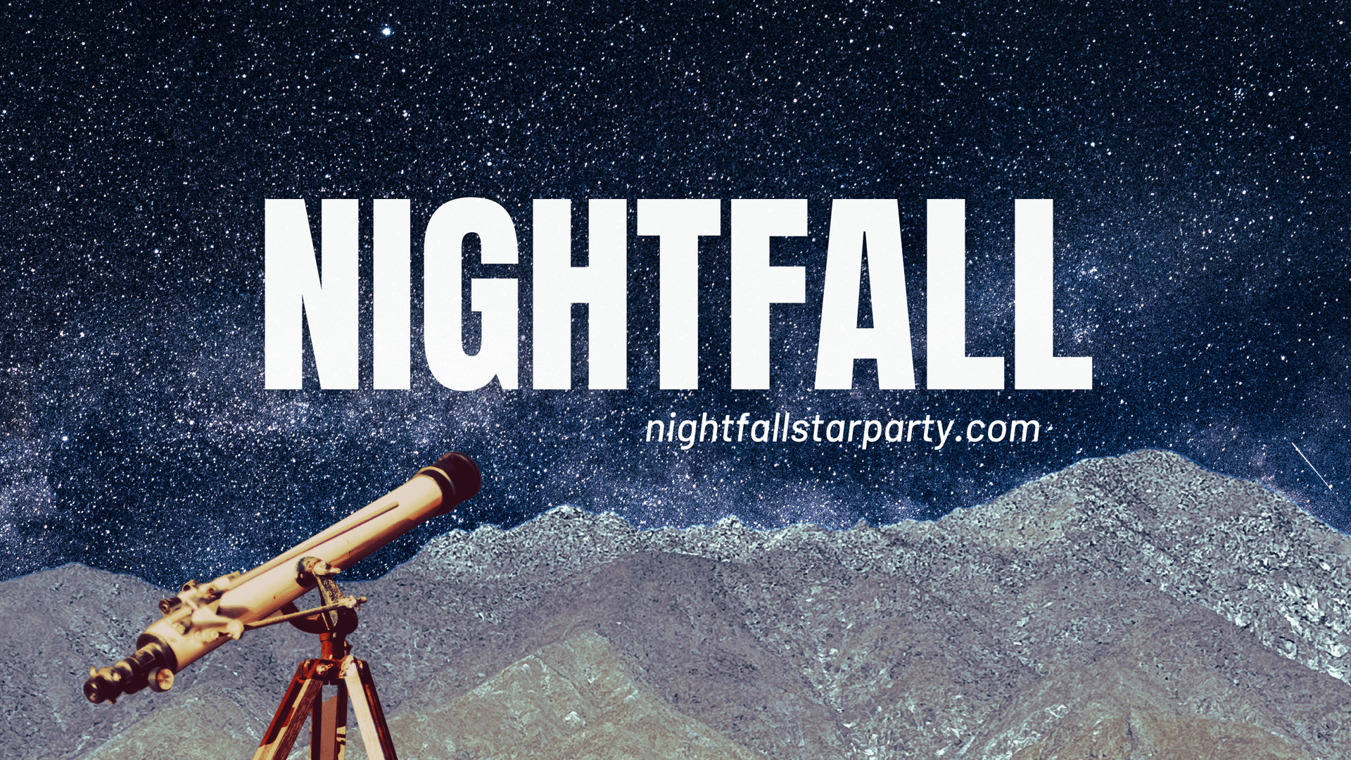 Night Fall Star Party in Borrego Springs, Calfornia