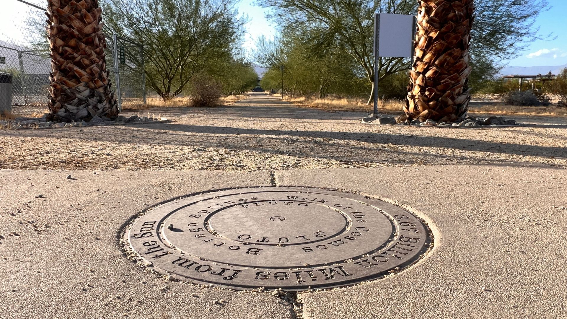 Walk of the Cosmos in Borrego Springs