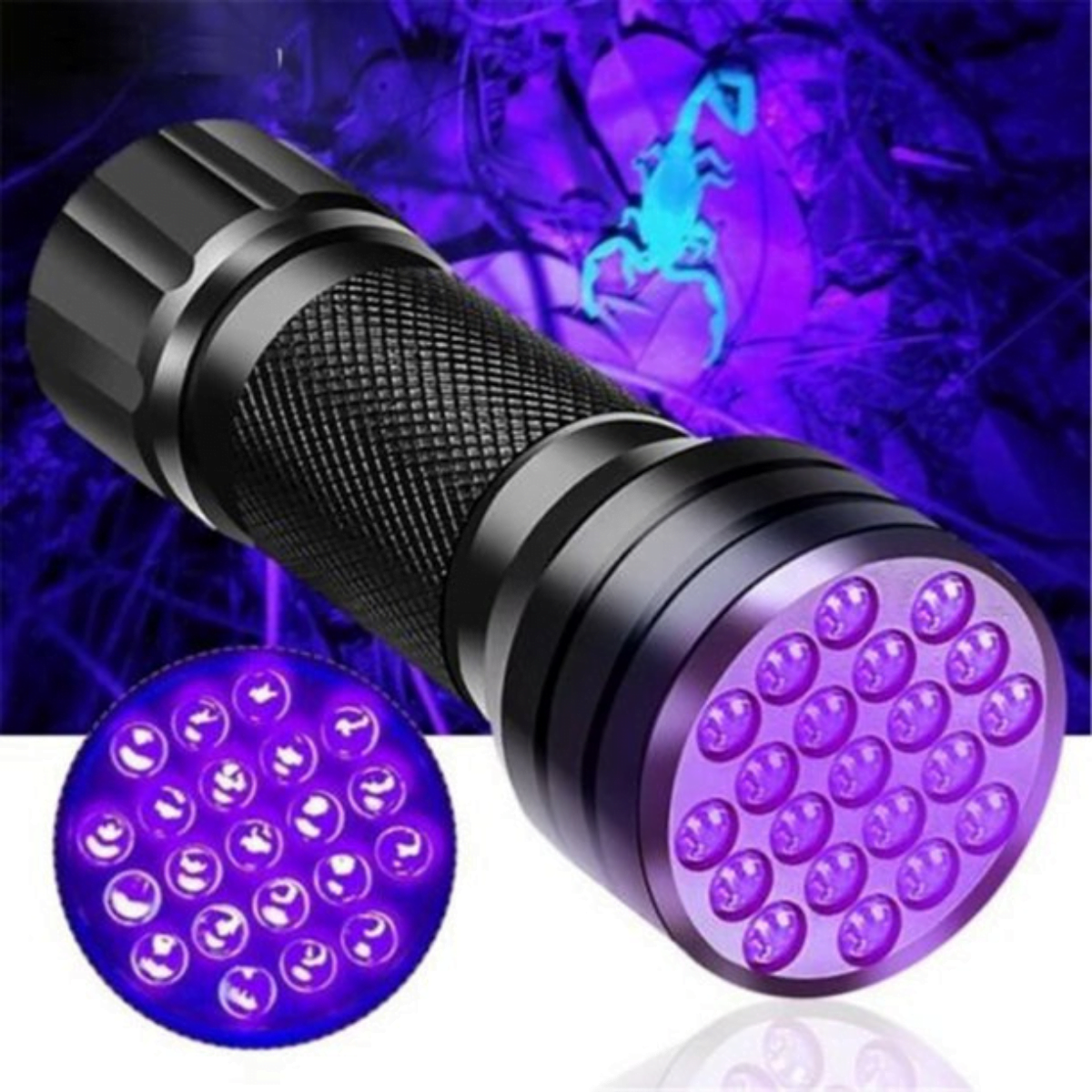 Find Scorpions with the Vansky UV Flashlight Black Light