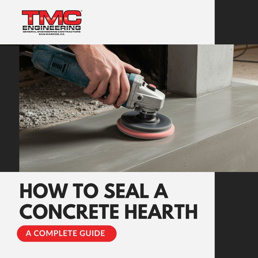 How To Seal A Concrete Hearth