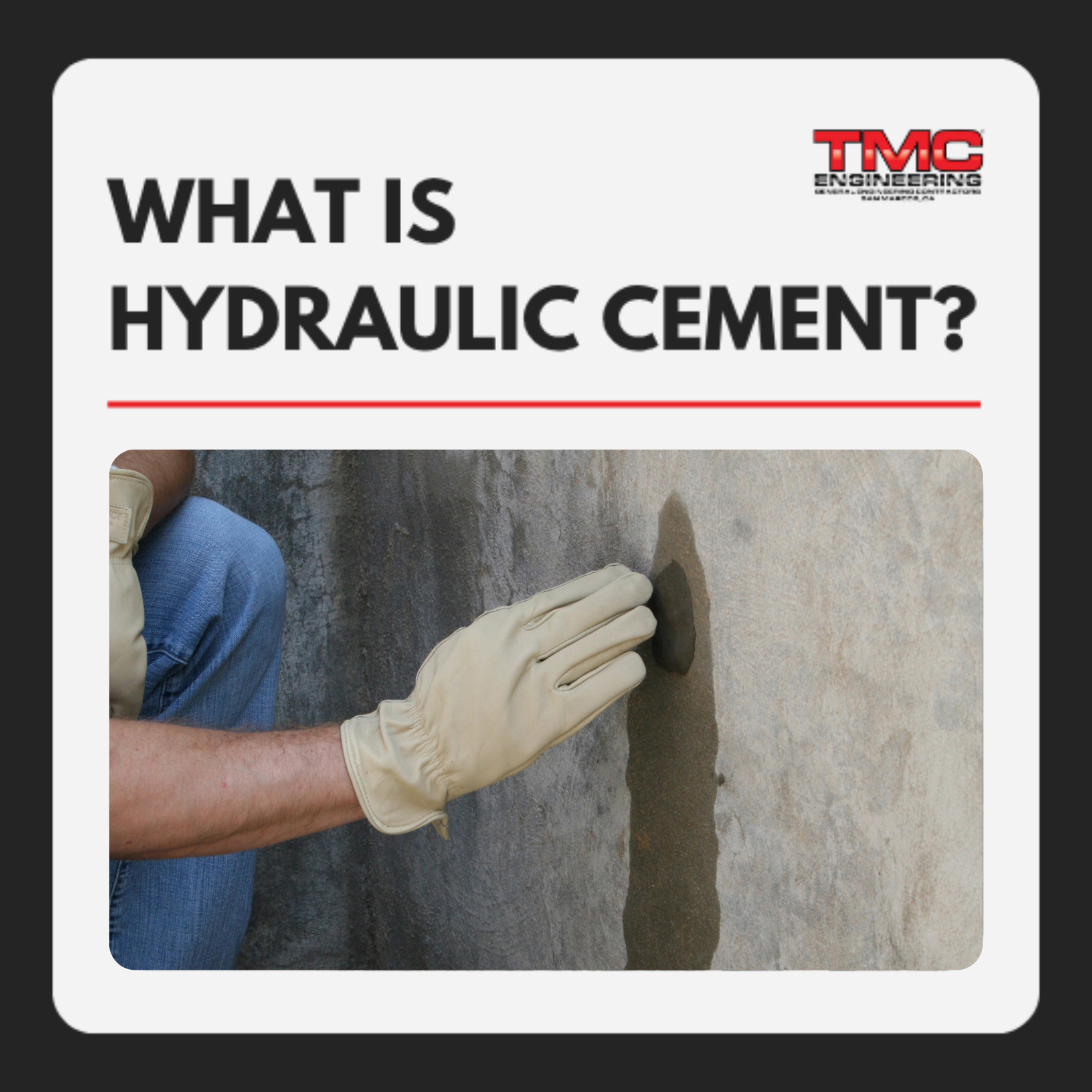 What Is Hydraulic Cement?