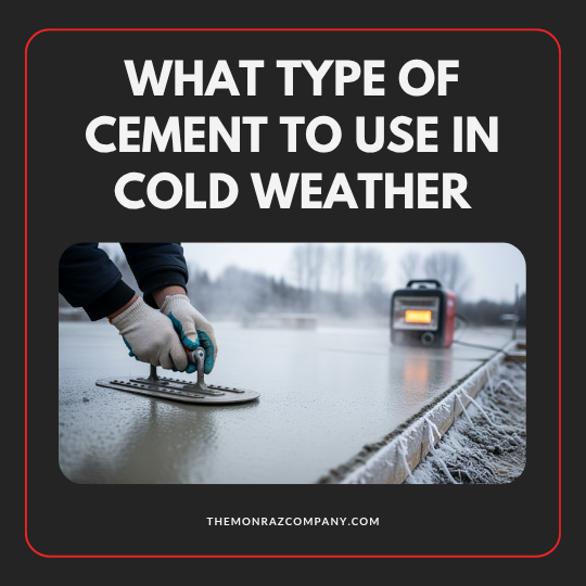What Type of Cement to Use in Cold Weather