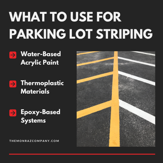 What to Use for Parking Lot Striping
