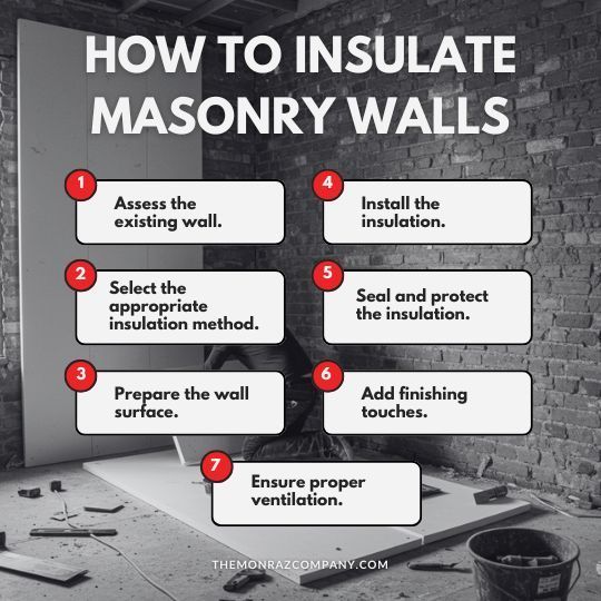 How To Insulate Masonry Walls