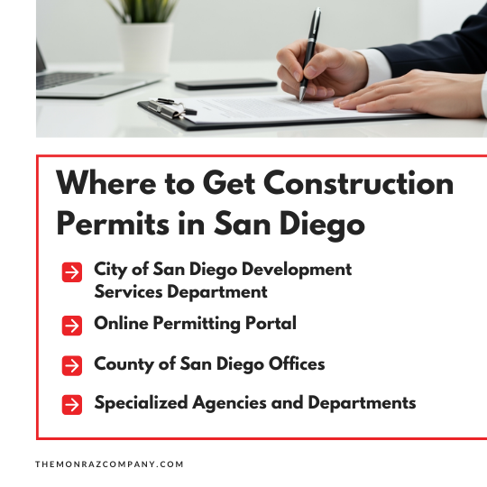 Where to Get Construction Permits in San Diego