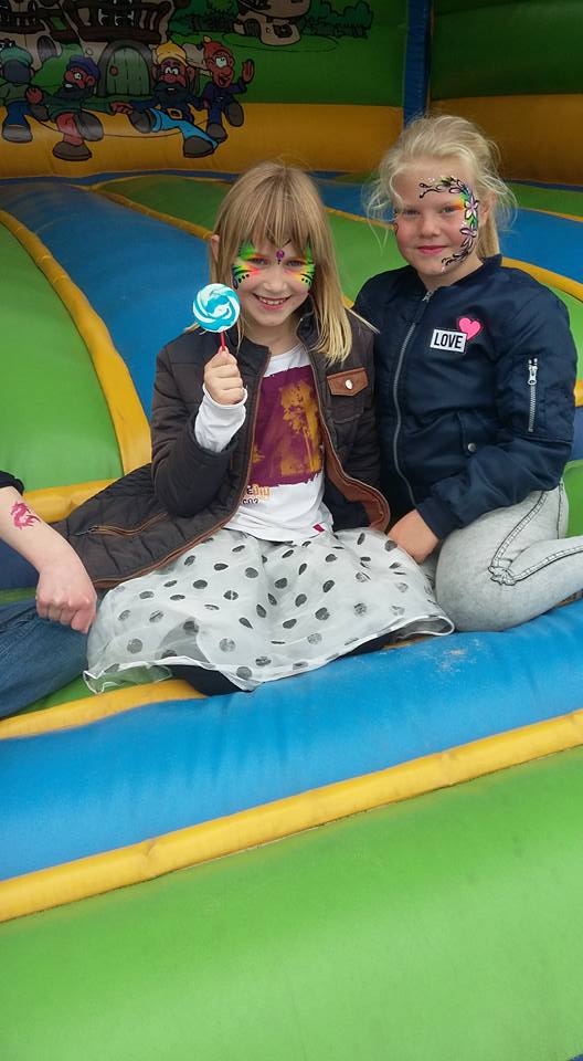 Schmink springkussen lolly