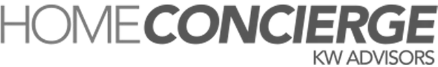 A logo for a company called home concierge