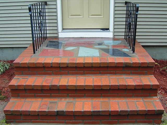Brick stairs — Agawam, MA — Hardy's Professional Masonry LLC